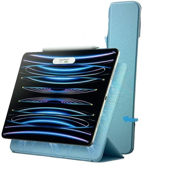 JETech Magnetic Case for iPad Pro 12.9 Inch 2022/2021/2020/2018 - Picture 2 of 5